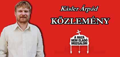 KÁSLER ÁRPÁD-KÖZLEMÉNY.