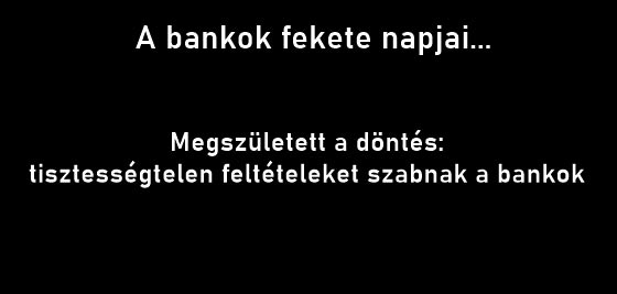 Nemzeti Civil Kontroll, devizahitel, tisztességtelenség, hitelmoratórium, Mi előre szóltunk, hogy a "deviza"-károsultak számára futószalagon érkeznek a jó hírek!