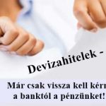 Dr. Szabó V. László ügyvéd, Nemzeti Civil Kontroll, Devizahitelek-Már csak vissza kell kérni a banktól a pénzünket!