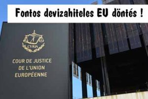 Dr. Marczingós László ügyvéd, devizahitel, Devizahitelek: valamennyi adós számára kulcsfontosságú ítéletet hozott az Európai Unió Bírósága