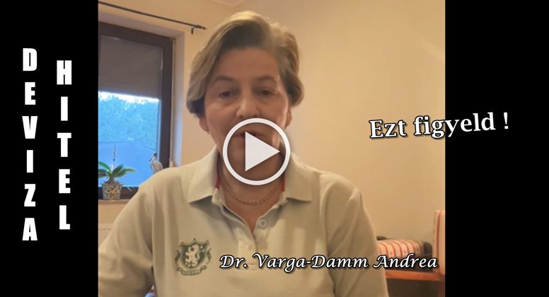 DEVIZÁSOK! BETELT A POHÁR! - Dr. Varga-Damm Andrea